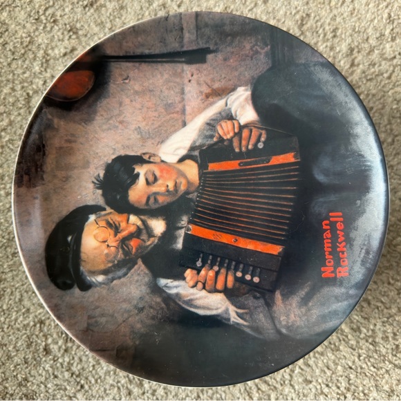 Set of 11 Norman Rockwell Collectors plates. 1979-1991 missing 1980,1990 - Picture 4 of 15